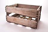  Pfälzer Weinkiste Original gebrauchte individuelle Färbung im tollen Vintage Design 46 x 30,5 x 24 cm