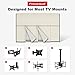 Porch Shield 26-32 inches Outdoor TV Cover Universal Weatherproof Protector for LCD LED Plasma Flat TV Screen Compatible with Wall Mounts and Stands Beige