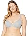 Produktbild Iris & Lilly Damen Demi-BH Baumwolle, 2er-Pack, Grau Meliert/Marineblau, 85D