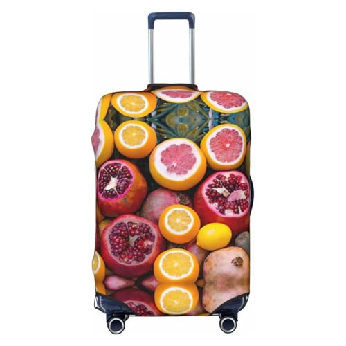 Fruit Picture Print Luggage Suitcase Cover Protector Luggage Washable Covers With Concealed Zipper
