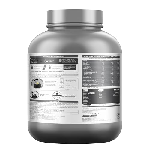 Image of MuscleBlaze Biozyme Performance Whey Protein Powder, Magical Mango (2kg / 4.4lbs) & Micronised Creatine Monohydrate CreAMP Powder, Unflavoured (32 Servings, 100g) | Pack of 2