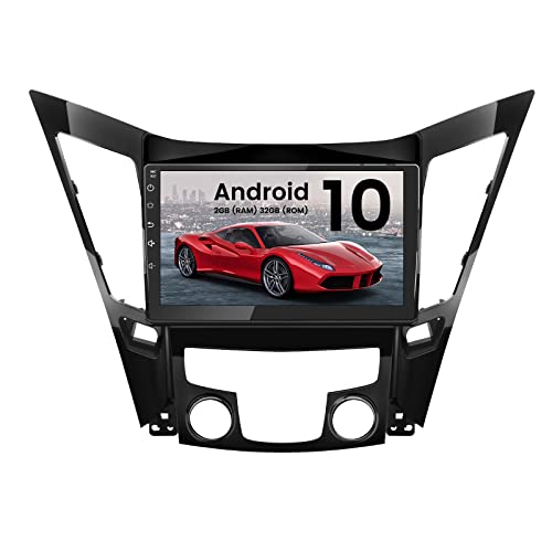 j Junsun Car Radio for Hyundai Sonata 2011-2015 Andriod 10.0 Stereo Multimedia Player Head Unit 2G RAM 32GROM with WiFi GPS Navigation Bluetooth Steering Wheel Control
