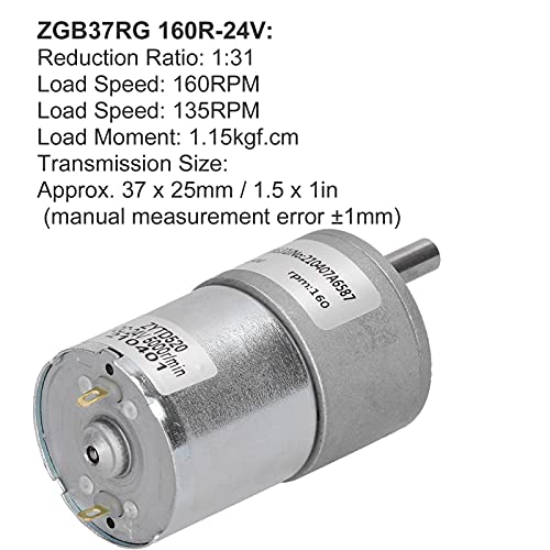 Motoriduttore con ruota dentata, motoriduttore 24V...