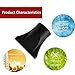 2PCS Black Nylon Hair Dryer Diffuser Nozzle,Replacement Narrow Concentrator,Replacement Blow Flat Drying Nozzle,Blow Attachment Suitable For Salon and Home Use,Not Universal Special for Diameter 4.5cm