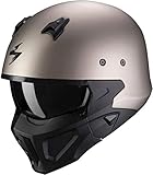 Scorpion Herren NC Motorrad Helm, Titanium, M