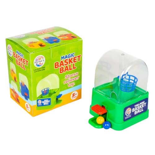Image of RATNA'S Mini Magic Basket Ball Shooting Game, Handheld Tabletop Party Games, Return Gift for Kids