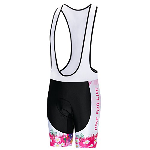 Weimostar LLL-CF2020-2-L/LL Women'S Cycling Jersey Short Sleeve With Gel Padded Bib Shorts Quick-Dry Shirts Bike Clothes Set Girl Riding A Bicycle Pink Size L thumb #4