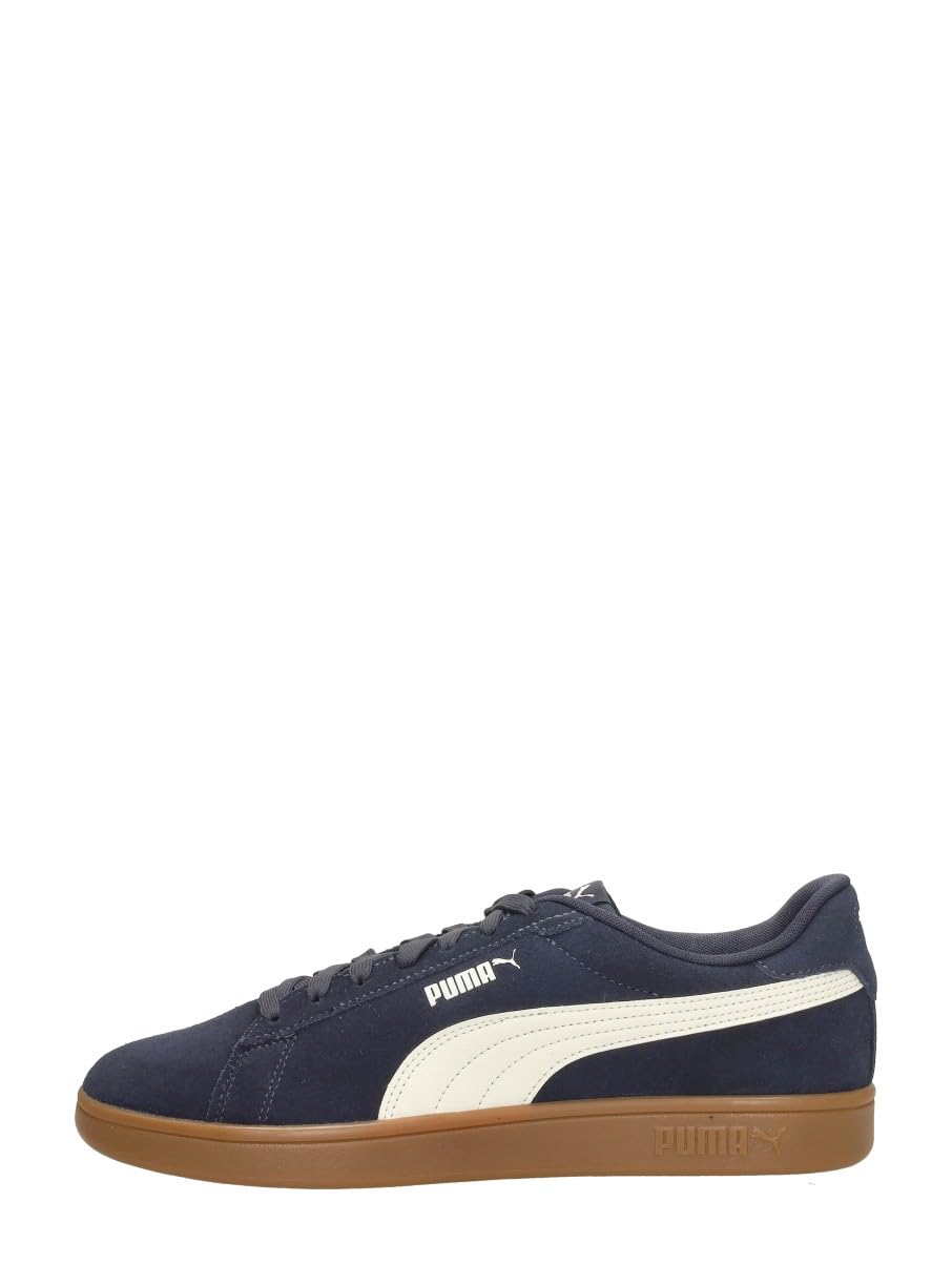 PUMA Unisex Smash 3.0 Sneaker, New Navy-Warm White, 10.5 UK