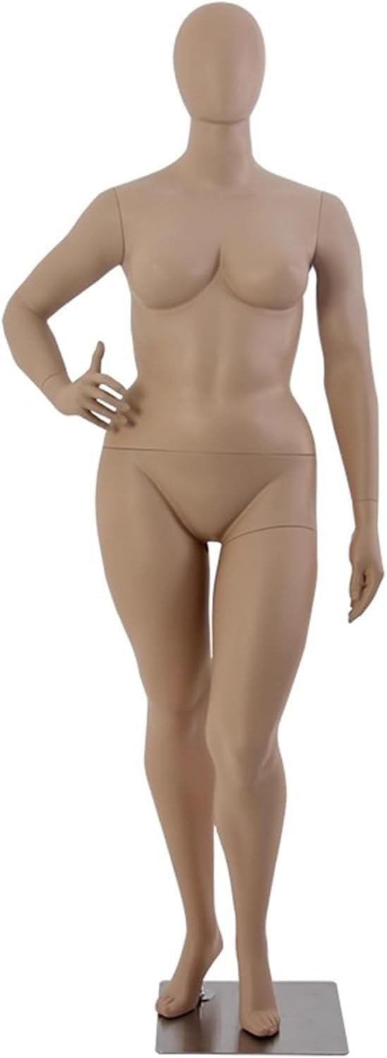 CONGRUI Female Body Retail Mannequins, Removable Cross Waist Posture Manikin With European And American Style