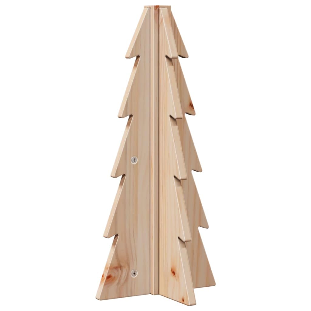 Choinka 49 cm lite drewno sosnowe rustykalna dekoracja bożonarodzeniowa