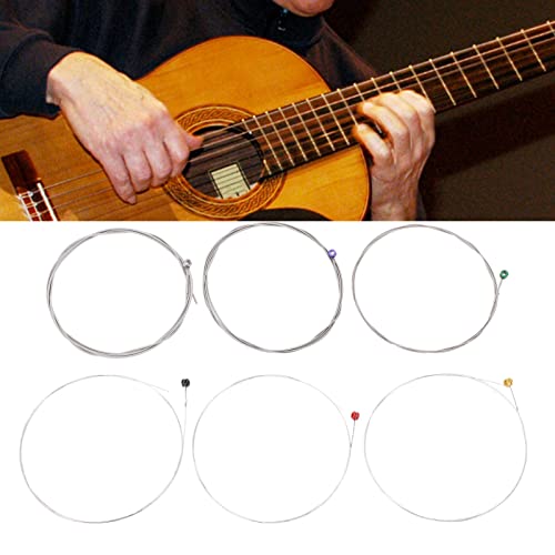 Cordes de guitare électrique, cordes de guitares acoustiques enroulées en alliage de nickel 18 pièces pour guitaristes… - Les Beatles, Paul McCartney, John Lennon, RIngo Starr, George Harrison Cordes de guitare électrique, cordes de guitares acoustiques enroulées en alliage de nickel 18 pièces pour guitaristes… – Image 6