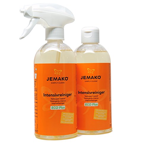 JEMAKO Intensivreiniger ECO Plus, 2x500 ml. inkl. Schaumpumpe und Edelstahlspirale