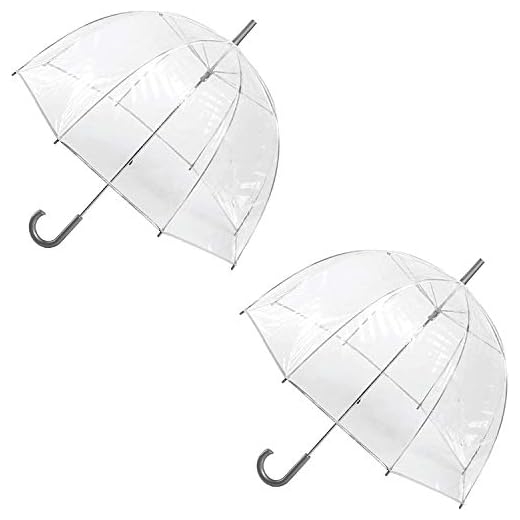 Best umbrella promotional code totes Clear Bubble Umbrella - 2 Pack
