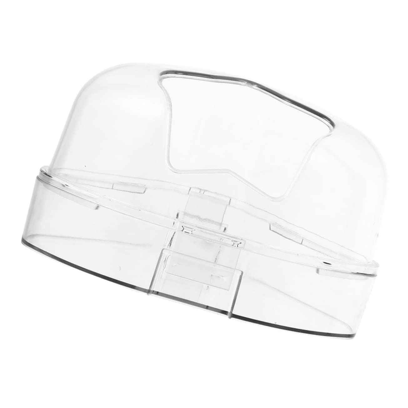 Yardwe Contenedor de baño de Arena para hámster Jaula Hamster Jaula para Hamster Recipiente de plástico Transparente Jaula de jerbos bañera escondite de hámster Accesorios para hámster