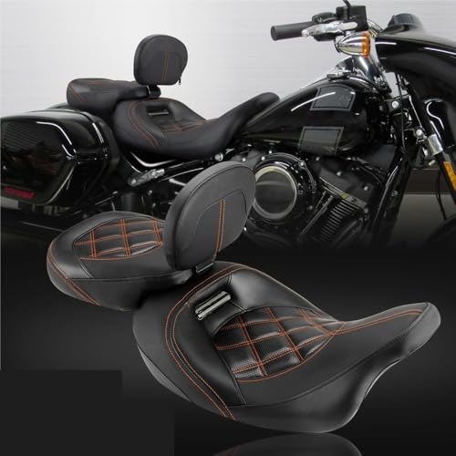 Asiento doble de conductor y pasajero para Street Glide 2009-2021 2