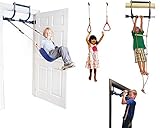 Gym1 Bonobo Indoor Playground with Indoor Swing, Plastic Rings, and Climbing Ladder