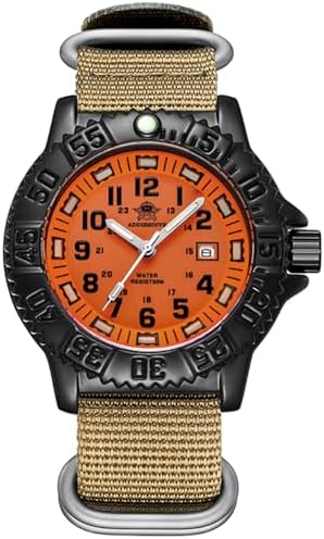 Addies Dive Cuarzo militar bisel giratorio