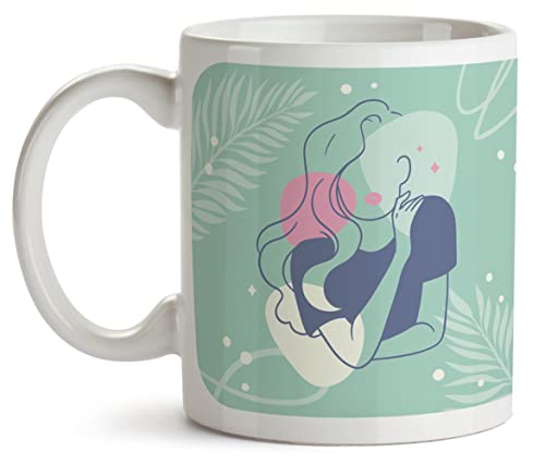 Taza Original, 350ml - A trabajar que Dios me hizo Guapa pero no Rica - Taza Graciosa con frases de humor, Idea de… - Imagen 4