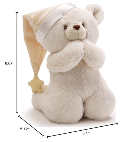 GUND Prayer Teddy Bear Musical Baby Stuffed Animal - Image 3
