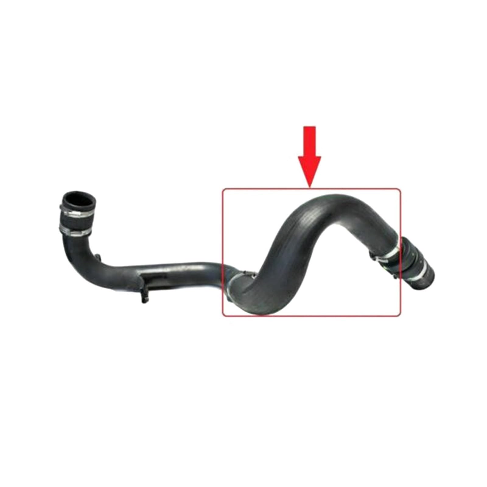 Mod silnik wąż chłodzący Pasuje do Nissana Navara NP300 D22 D40 2.5 DCI 14463EB71A 14463EC01A Przewód chłodnicy międzystopniowej, wąż turbosprężarki