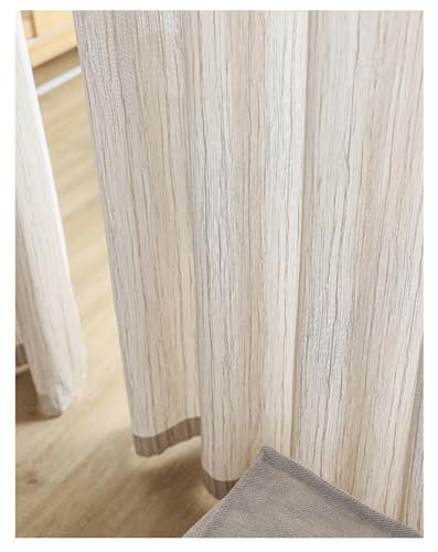 Voilage aspect lin texturé de grande largeur pour finitions chics - 8