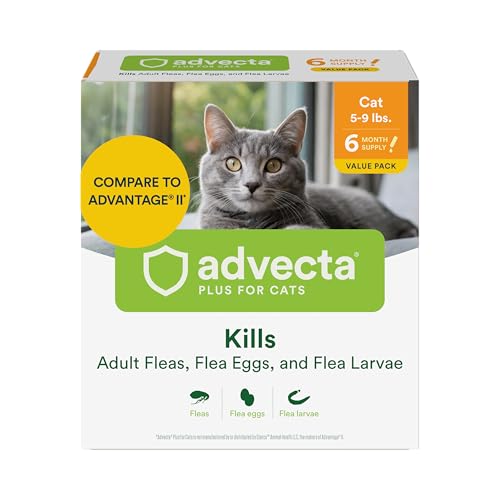 Advecta Plus Topical Flea Treatment for Cats and...