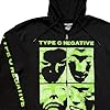 Type O Negative Faces Zipped Hoodie XL Black #1