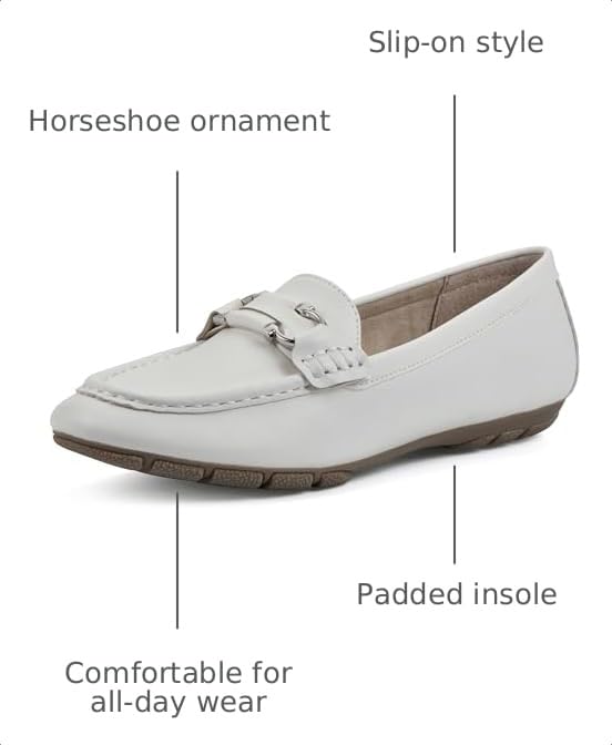 Image of CLIFFS BY WHITE MOUNTAIN Women's Glaring Cushioned Loafer Flat