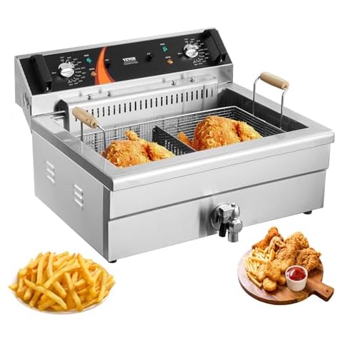 VEVOR 3000W Commercial Deep Fryer Cover