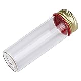25ml Makarthy Tube with Aluminum Screw Cap, Borosilicate Glass, Flat Bottom, 28x85mm Karter Scientific 234W5 - Pack of 10