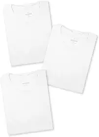 Kit 3 Camisetas Básicas Masculinas Sandrini Preto ou Sortido Algodão Premium Conforto Casual Dia a Dia