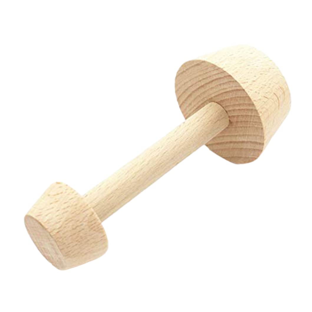 Dorccsi Tart Pastry Tamper Wooden Double Ended Egg Tarts Tamper Mold DIY Baking Tool for Kitchen Wood Tamper DIY Baking Tamper Pastry Tamper