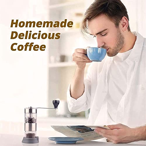 Tragbare Haushaltsmühle, Tragbare Kaffeemühlen, Manuelle Kaffeemühle, Praktische Mini-Keramik-Gratmühle Für Reisen Zu… – Bild 4