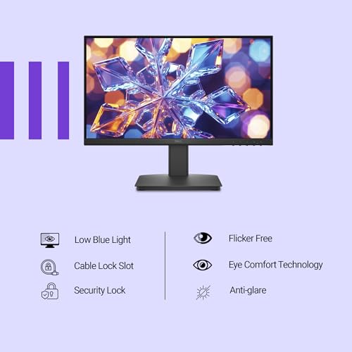 Image of Dell SE2226HX 22 inch (54.6cm) Full HD IPS Monitor, 100Hz Refresh Rate, 5ms Response, HDMI & VGA Ports, TUV Rheinland 3-Star Eye Comfort Certified