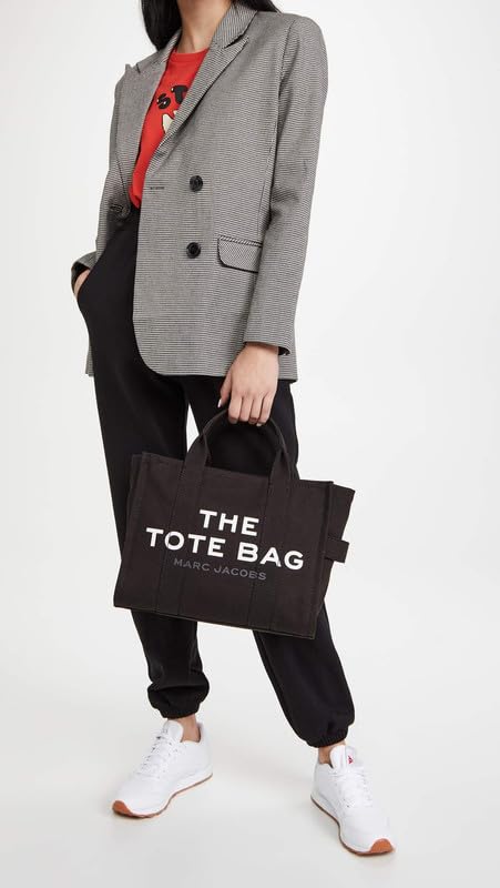 Women's The Medium Tote Bag, Black - Image 4