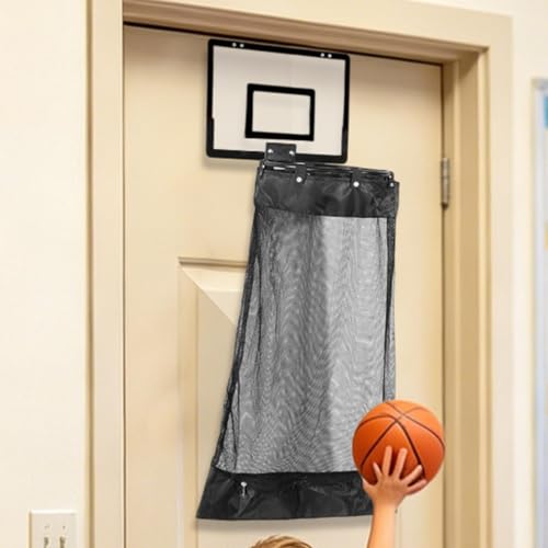 Canasta baloncesto infantil portátil y compacta para el hogar 7