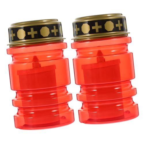 Velas reutilizables sin llama para evitar manchas de cera en Navidad