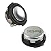 2Pcs 4Ohm 3W Full Range Audio Speaker Replacement Stereo Loudspeaker Repair Magnet Electronic Speaker Compatible with JBL On Stage Crystal Speakers DIY BT-Speakers