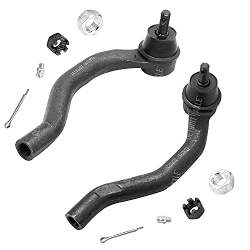 Image of Detroit Axle - 10pc Front End Suspension Kit for Acura 04-08 TSX, 03-07 Honda Accord, Upper Control Arms Sway Bars Tie Rods Lower Ball Joints 2003 2004 2005 2006 2007 Replacement