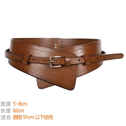 pasek Pasek damski Pasek damski Dekoracyjny Uniwersalny odpinany pasek Dwufunkcyjny pasek damski (Kolor : A, Rozmiar : 82cm)