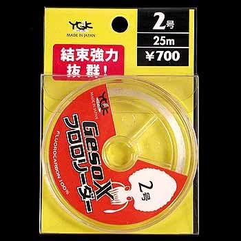 よつあみ(YGK) ライン GESO-X フロロリーダー グリーン 25mハンガーパック