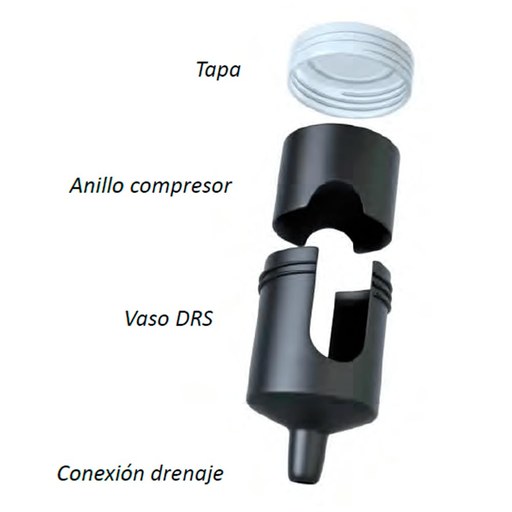 Riegopro Dispositivo para riego subterráneo Riegopro RSRP. Transforma tu sistema de riego en superficie en riego subterráneo. Pack de 10 Unidades