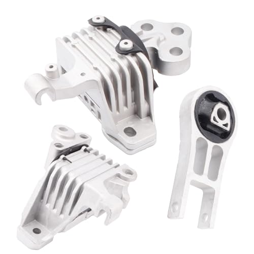 SHERXIBO Set of 3 Engine Motor Mount Compatible with 2014-2022 Cherokee 3.2L 2015-2017 200 3.6L Replace for A5824 A5752 A5825