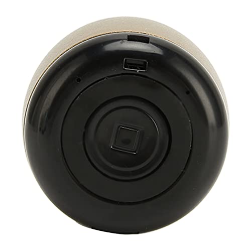 Image of Sanpyl Mini Bluetooth Speaker, Portable Wireless Speakers with HD Sound Heavy Subwoofer, USB Rechargeable Small Tiny Speaker for Outdoor Indoor (Gold)