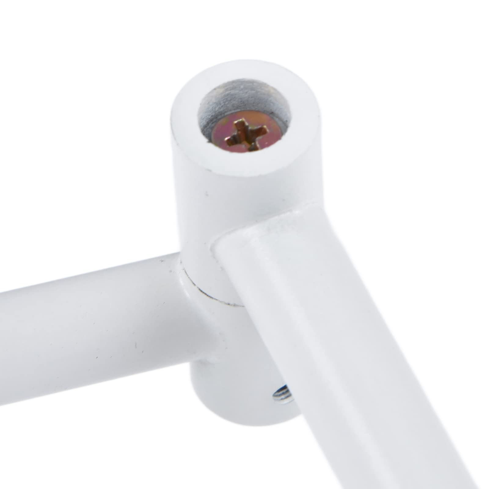 Sxhlseller Kit Illuminazione a Binario a 6 Vie, Faretto da Soffitto Girevole con Prese Base GU10 in Metallo Bianco per Camera da Letto, Soggiorno, Showroom, Sala Espositiva e Ufficio (WHITE)