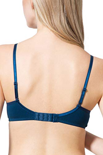 Image of Van Heusen Women's Everyday Cotton Bra|Medium Coverage|Non Padded|Non Wired|Seamless Moulded Cups|Anti Bacterial Tech| Keeps you Fresh|Sweat Absorbent|No Slip Soft Straps|Detachable Straps|Style 11001