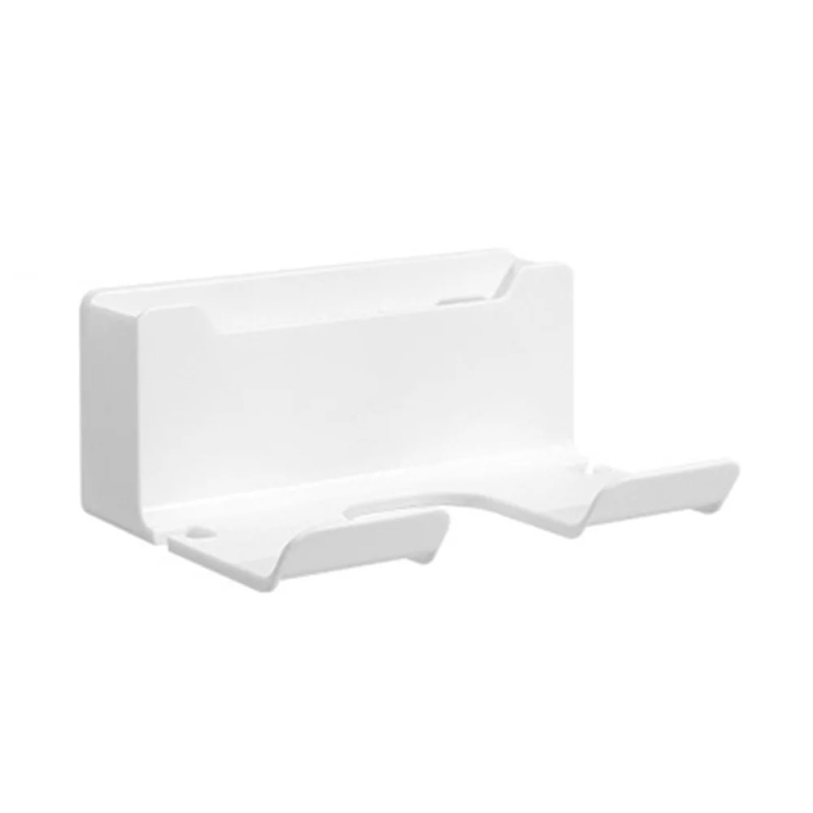 Soporte for secador de Pelo, Soporte for Pared, for alisador, Caja organizadora for, for soplador baño, Estante, Accesorios, 2 uds para secadores de Pelo(White)