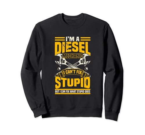 Funny Mens Trucker Auto Mechanic Sudadera
