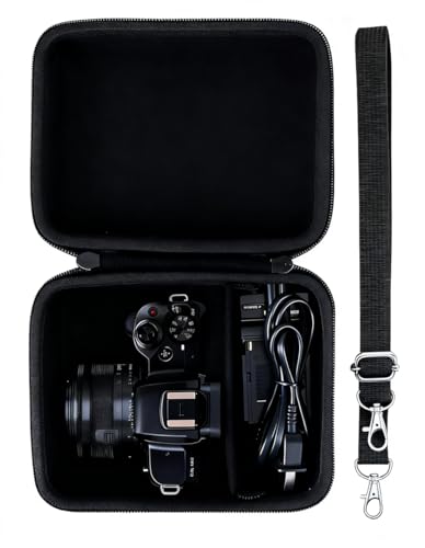 co2CREA Duro Viajar Caja Estuche Funda para Canon EOS M50 / Canon EOS M50 Mark II de Cámara(Funda Solo)
