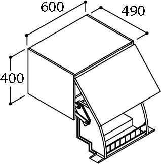 Amazon | LIXIL(リクシル) INAX ピアラ アッパーキャビネット(ダウン